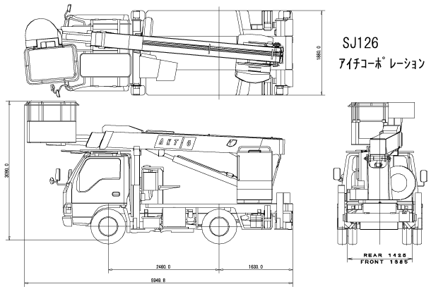 高所作業車 作業足場 建築機器のcadデータ アクティオ 提案のある建設機械 重機レンタル