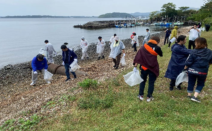 浜名湖清掃活動