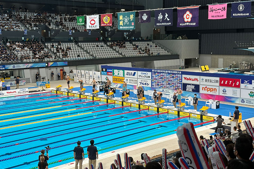 第101回 日本学生選手権水泳競技大会 競泳競技