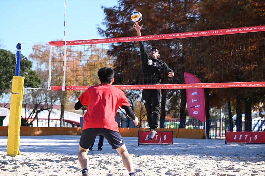 「AKTIO アンダーエイジ・ビーチバレーボール・アカデミー」vol.8