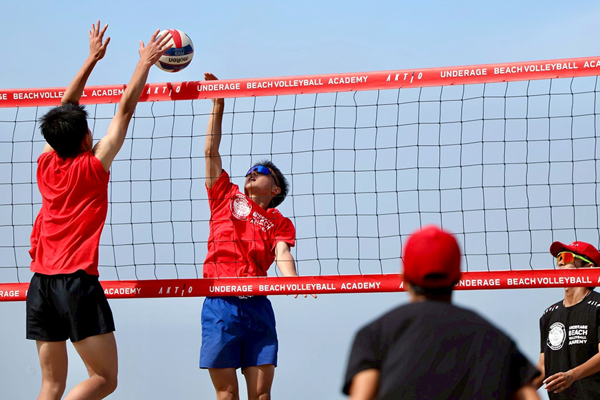 「AKTIO アンダーエイジ・ビーチバレーボール・アカデミー」vol.11
