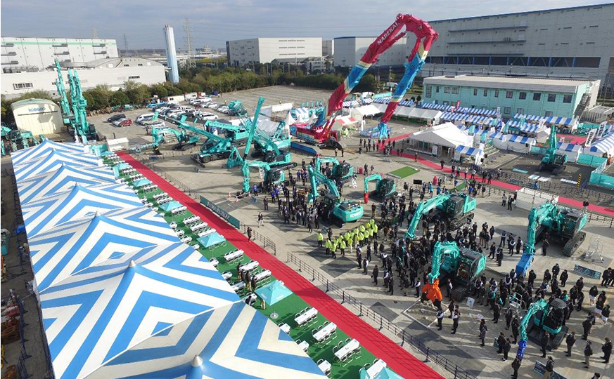 東日本コベルコ建機株式会社様　秋の大展示会