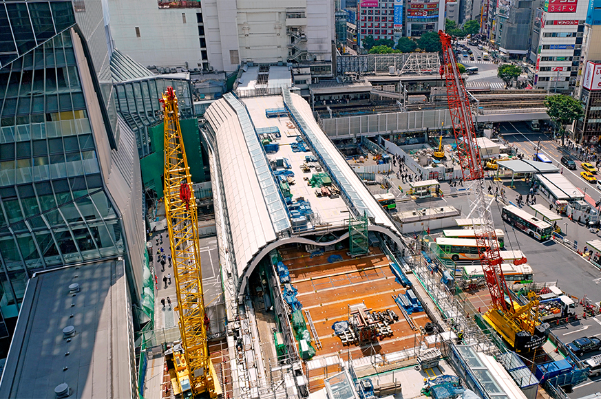 工事の進捗状況を見える化する「地下化切替工事・工事進捗状況確認システム」を開発