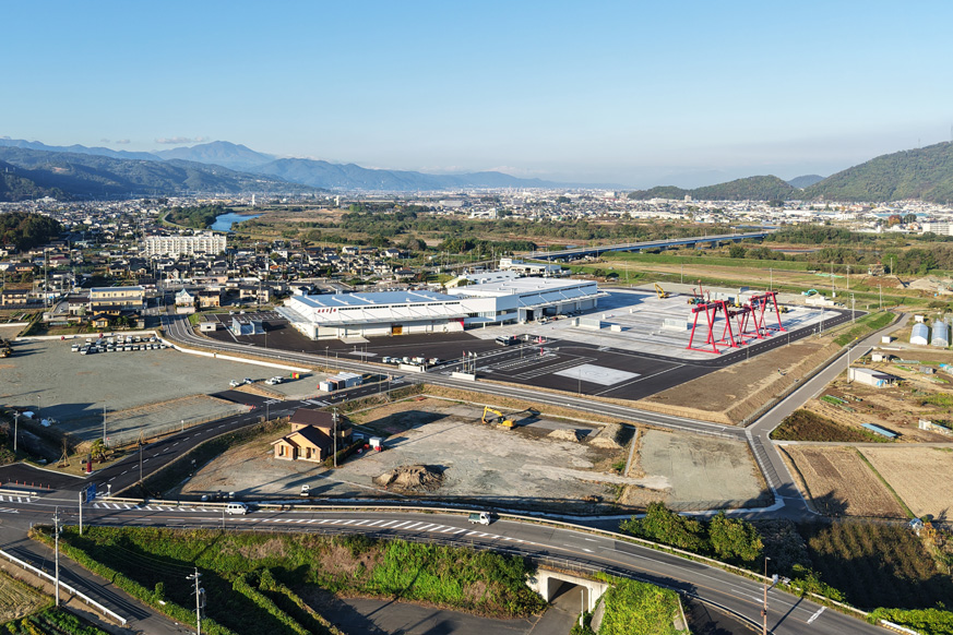 長野ちくまテクノパーク統括工場 外観写真