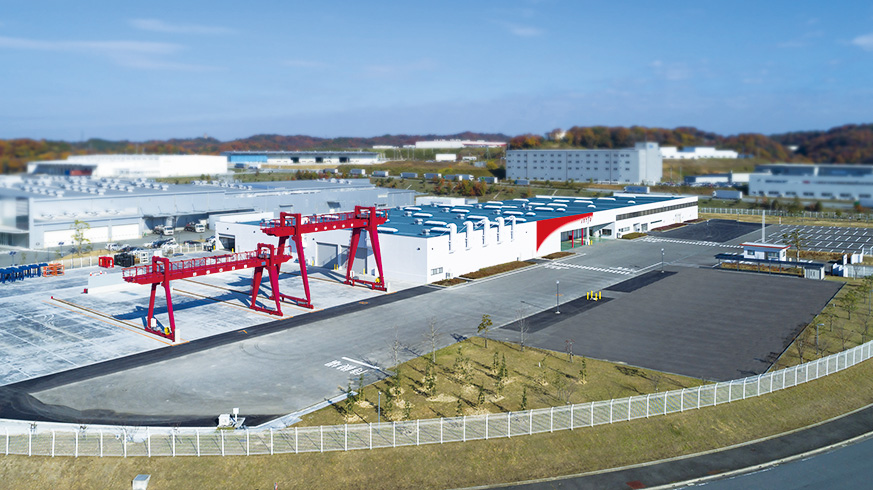関西テクノパーク統括工場 外観写真