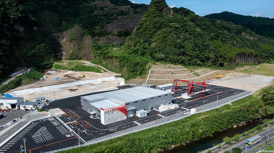 鹿児島姶良工場　敷地全体