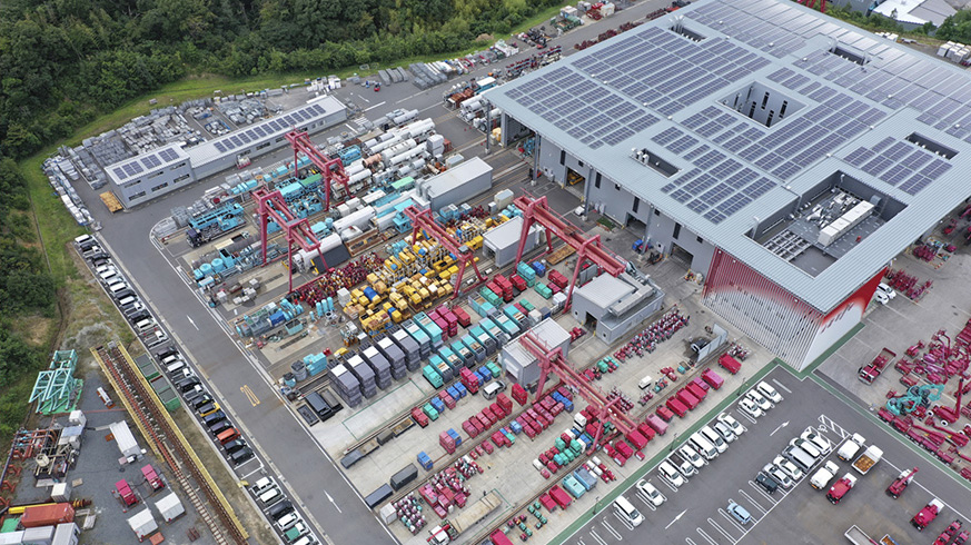 三重いなべテクノパーク統括工場 外観写真