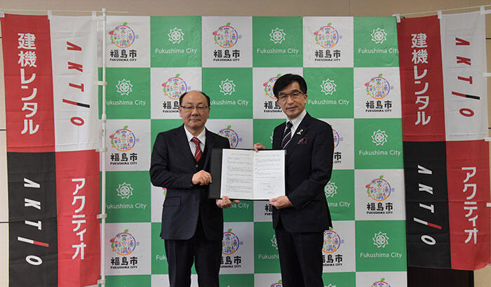 1/27　福島県福島市と災害協定を締結しました