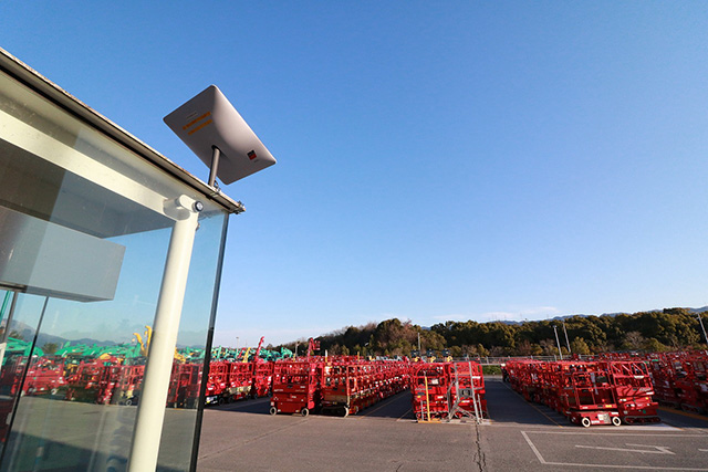 【三重いなべテクノパーク統括工場　設置風景】