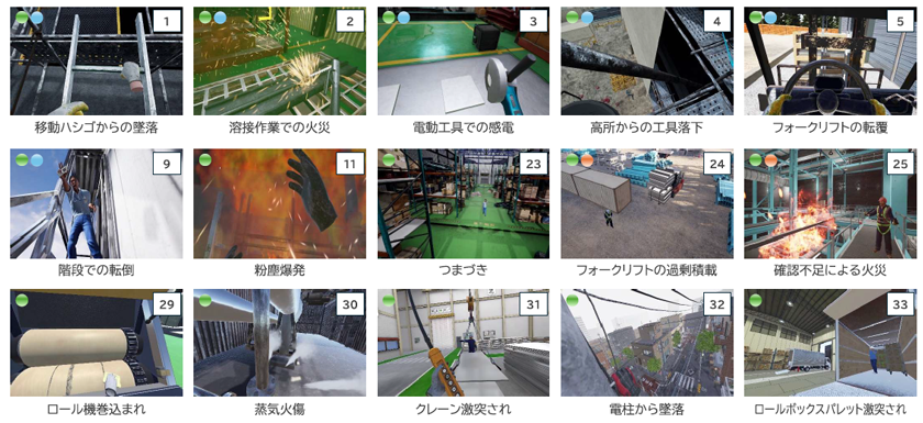 VRコンテンツ例