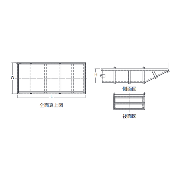 ベッセル　寸法図