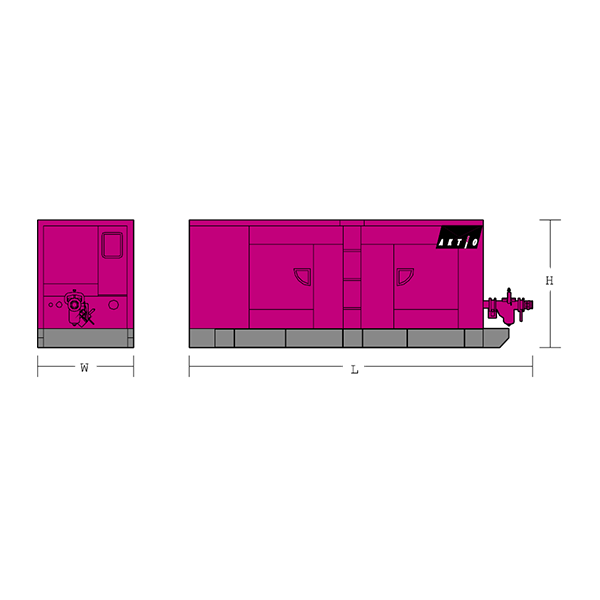 ジェットカッター JS・JPシリーズ　寸法図