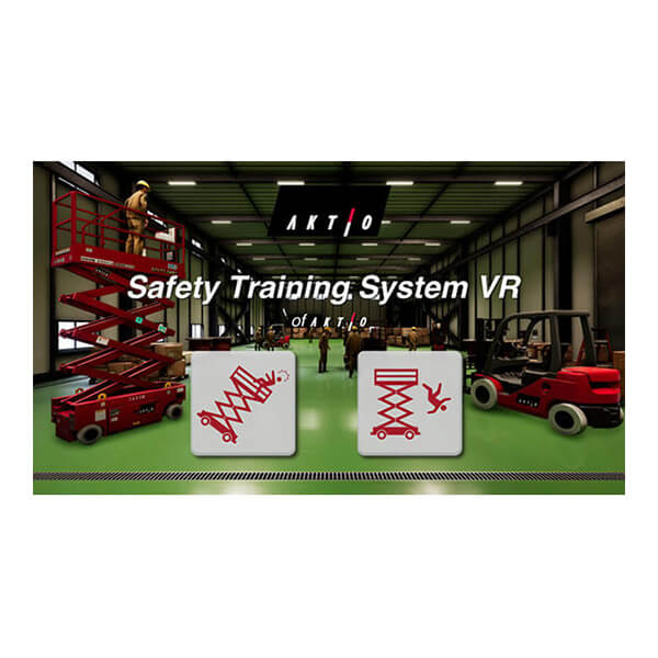 Safety Training System VR of AKTIO 画面イメージ