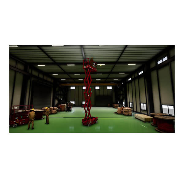 Safety Training System VR of AKTIO　画面イメージ