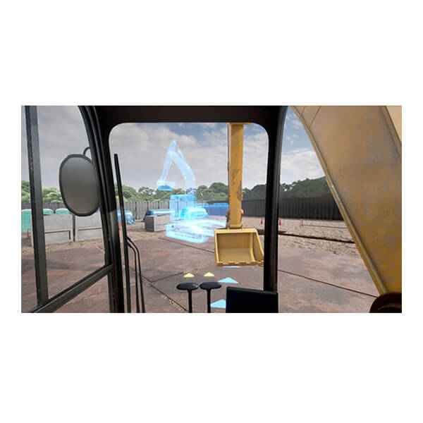 Safety Training System VR of AKTIO　画面イメージ