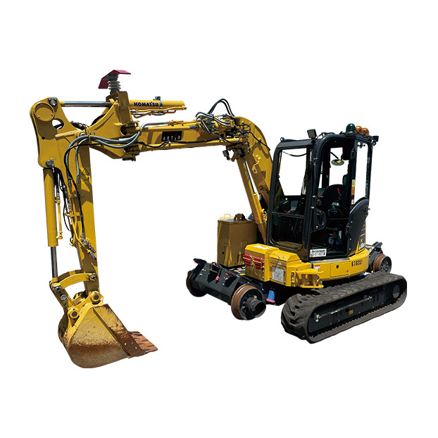 軌陸バックホー　PC58UUT-6