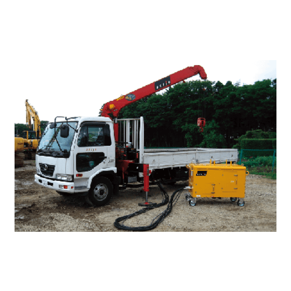 緊急脱出油圧ユニット　対応機械：トラッククレーン付 URV343