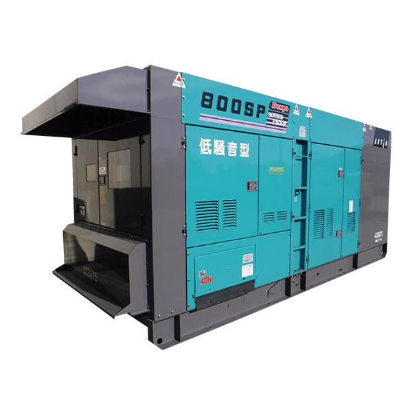 超大型発電機 550kVA以上のレンタル | アクティオの建機(建設機械・重機)