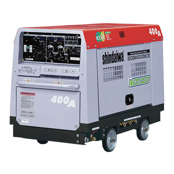 発電機兼溶接機 防油堤付　AC8 400A0