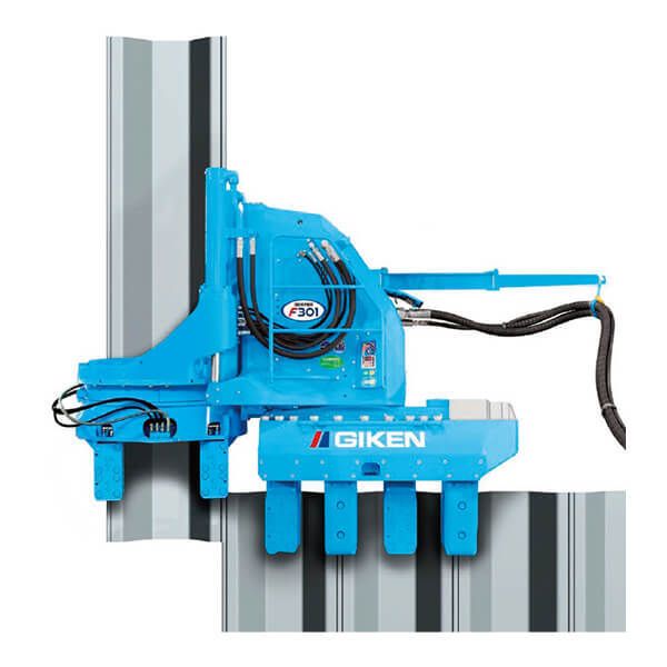 サイレントパイラー®（油圧式杭圧入引抜機）の レンタル | アクティオ