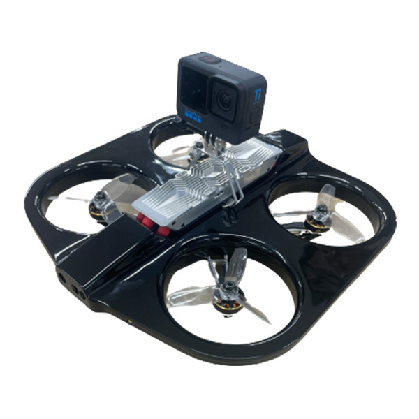 屋内自動飛行システム搭載ドローン BIM×Drone