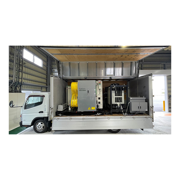 レーザーブラスト搭載車 CoolLaser® | アクティオ | 建機レンタル