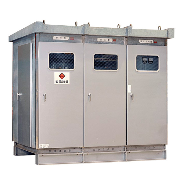 昇圧型キュービクル（非常用発電機設備）