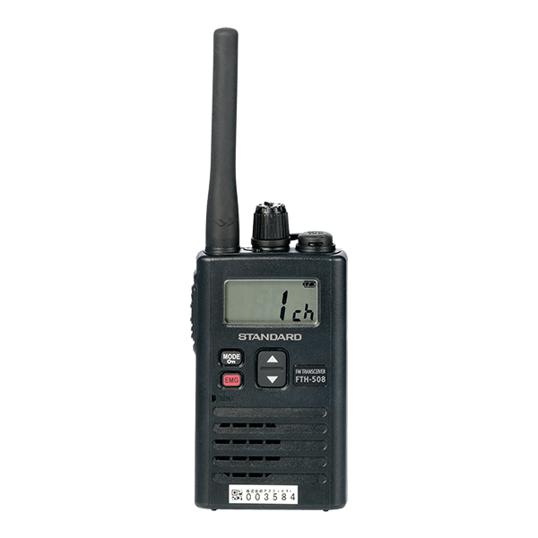 無線機 業務用無線機（特定小電力無線機）　FTH-508/SRS220A（特定小電力無線機）