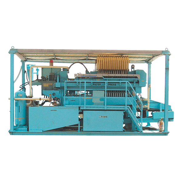 フィルタープレス アクティオ 提案のある建設機械 重機レンタル