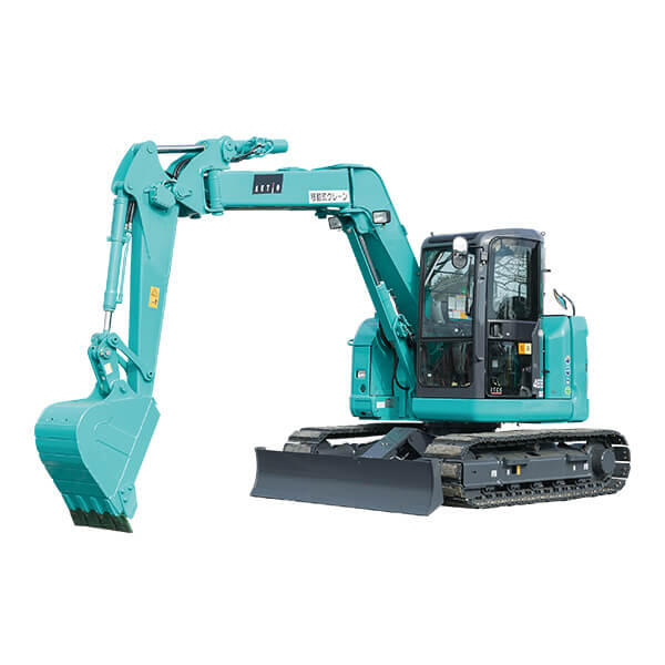 クレーン機能付バックホー