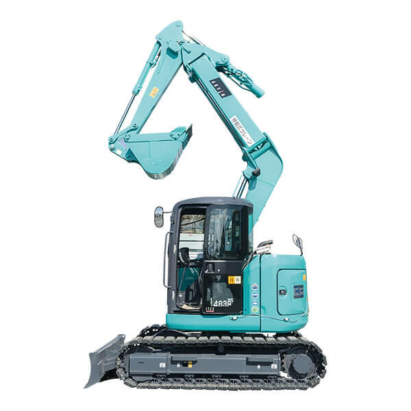 クレーン機能付バックホー