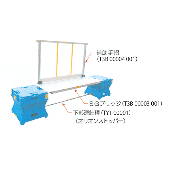 組立式踏台　オリオン 接続例