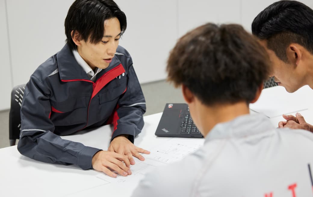フロント職(機械手配)イメージ